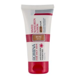 لوسيون ضد آفتاب spf 90 - روشن مناسب پوست چرب 50 ميل رومينا