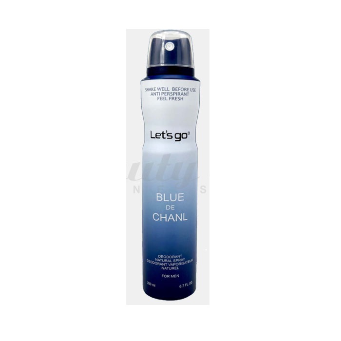 اسپري BLEU DE CHANEL 200 ML لتسگو 