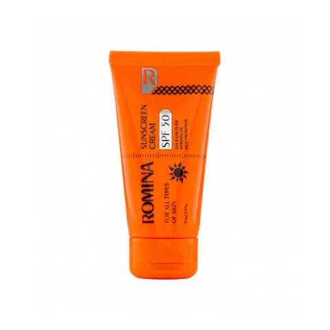كرم ضد آفتاب spf 50 - بي رنگ 50 ميل رومينا