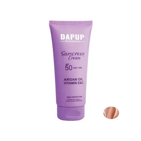 كرم ضدآفتاب 50 ميل رنگي شماره 04 SPF 50 دپاپ