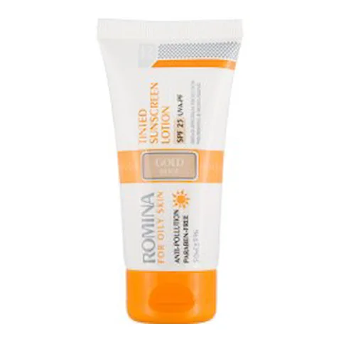 لوسيون ضد آفتاب spf 25 - طبيعي مناسب پوست چرب 50 ميل رومينا