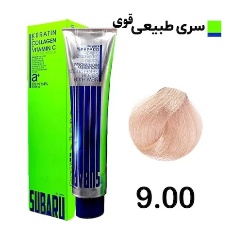 رنگ مو طبيعي قوي شماره 9.00 سوبارو