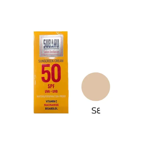 كرم ضدآفتاب رنگي 50 ميل S4 سوبارو