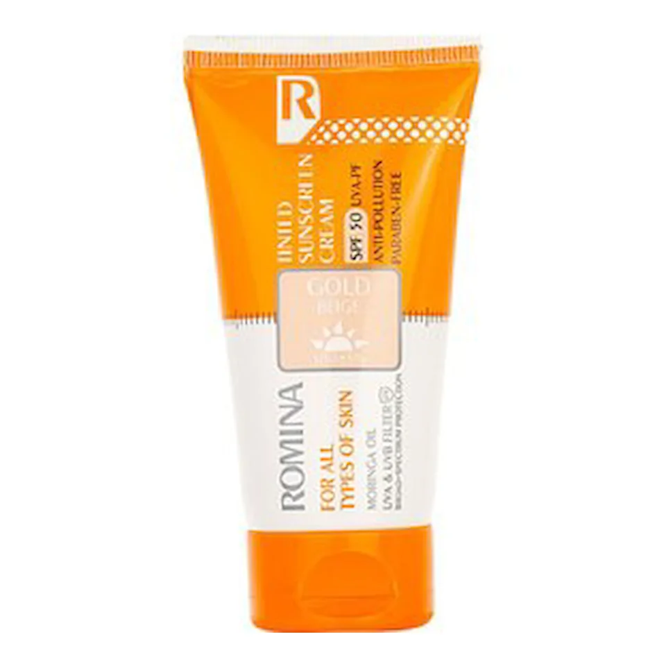 كرم ضد آفتاب spf 50 - تيره 50 ميل رومينا