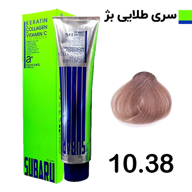 رنگ مو طلايي بژ شماره 10.38 سوبارو